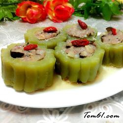 苦瓜蒸肉的做法