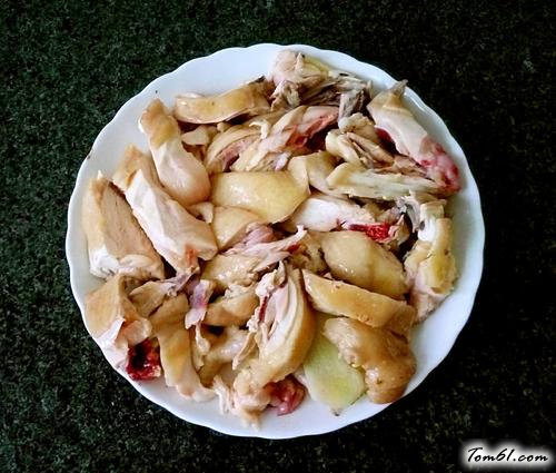 【红葱头蒸鸡】