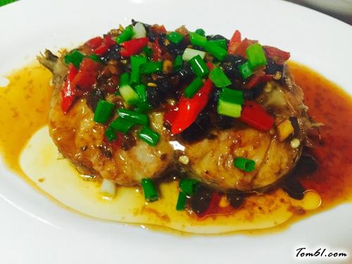 【豆豉辣椒蒸鳕鱼】