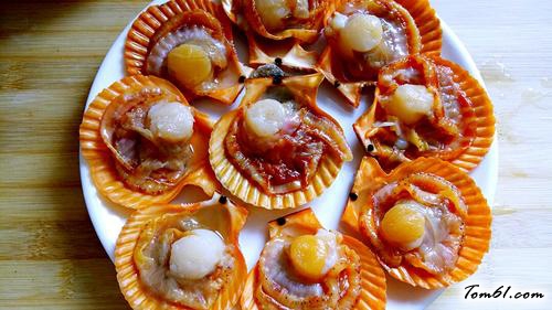 【扇贝蒸粉丝】