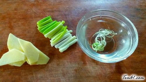 【金瓜蒸咸肉】