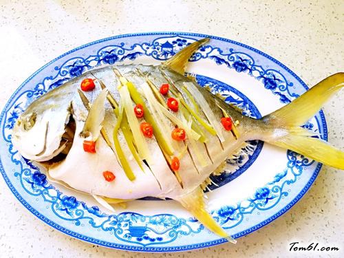 【清蒸白鲳鱼】