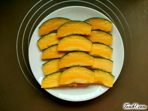 【豆瓣酱蒸南瓜】