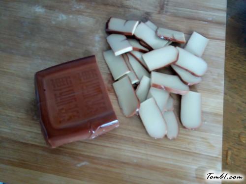 【腊肠蒸鸡蛋干】