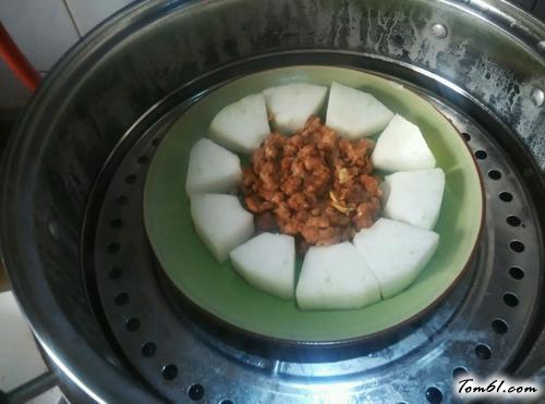 【肉末蒸冬瓜】