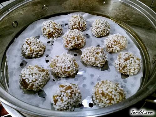 【猪肉大米丸子】