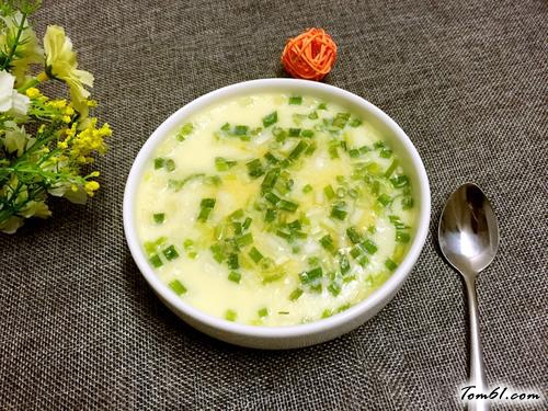 【米汤鸡蛋羹】