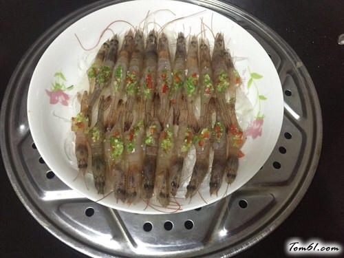 【蒜蓉粉丝蒸开背虾】