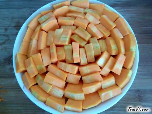 【酒酿蒸南瓜】