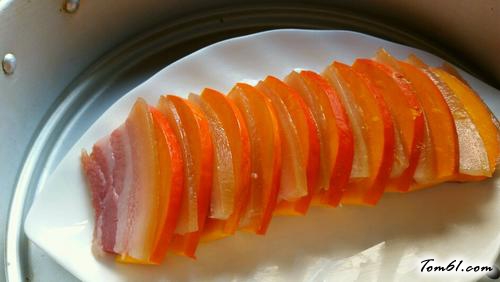 【金瓜蒸咸肉】