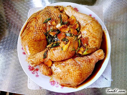 【酱香蒸鸡腿】