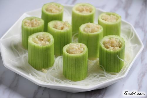 【蒜蓉粉丝蒸丝瓜】