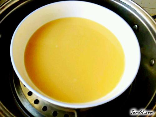 【蚝汁淋蒸鸡蛋】