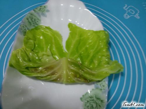 【圆白菜酿肉】