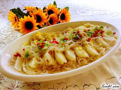 【蒜蓉粉丝蒸娃娃菜】