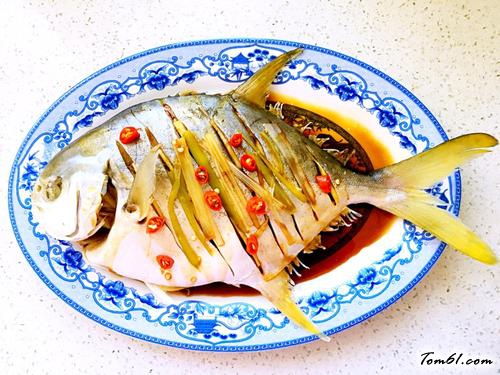 【清蒸白鲳鱼】
