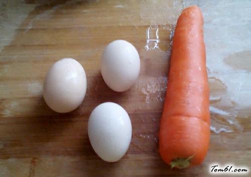 【胡萝卜炒鸡蛋】