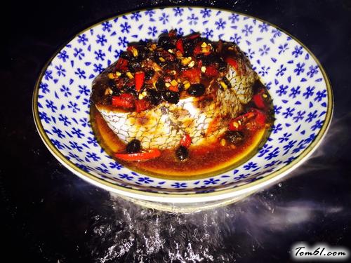 【豆豉辣椒蒸鳕鱼】