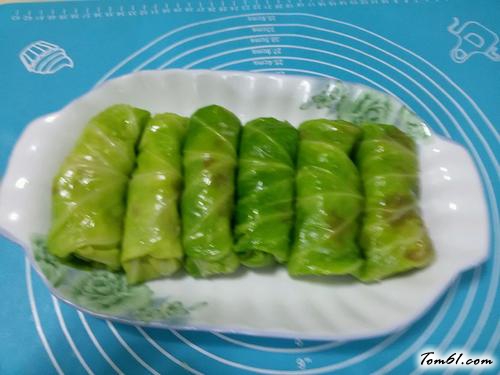 【圆白菜酿肉】