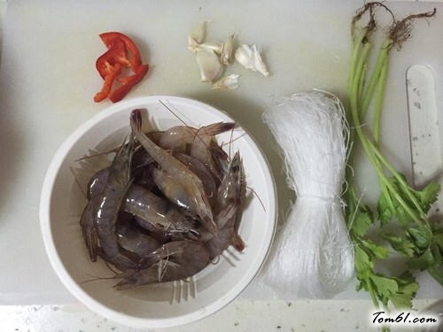 【蒜蓉粉丝蒸开背虾】