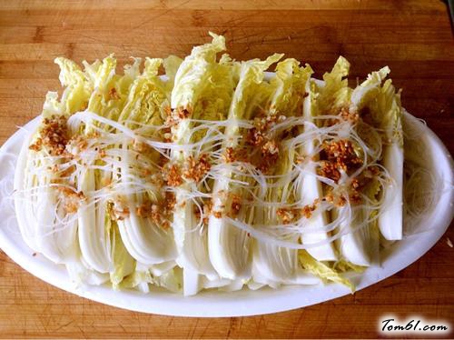 【蒜蓉粉丝蒸娃娃菜】