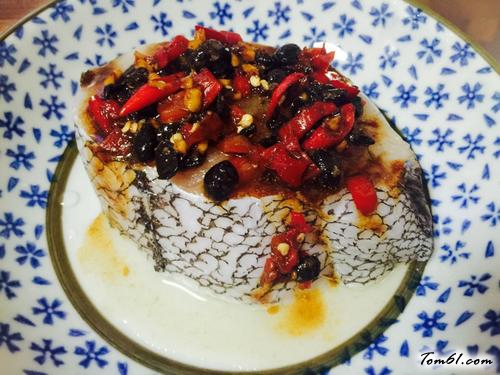 【豆豉辣椒蒸鳕鱼】