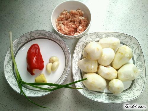 【肉末蒸香芋】