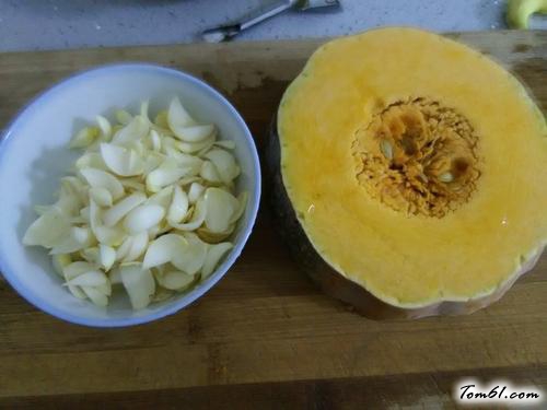 【百合蒸南瓜】