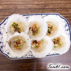 蒜蓉粉丝蒸元贝的做法