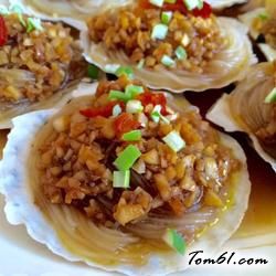 蒜蓉粉丝扇贝的做法