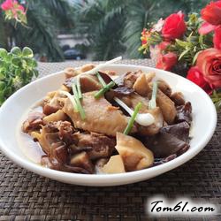 冬菇蒸滑鸡的做法