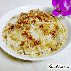 金针菇蒸粉丝的做法