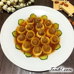 玉子豆腐蒸肉丸的做法