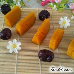 养生南瓜蒸大枣的做法