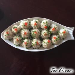 乐享陶瓷＃糯米肉丸子的做法