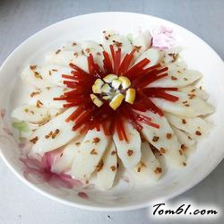 桂花蜜汁山药的做法