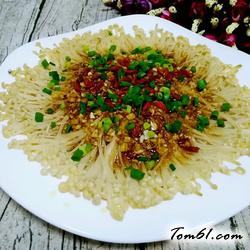 蒜蓉蚝油蒸金针菇的做法