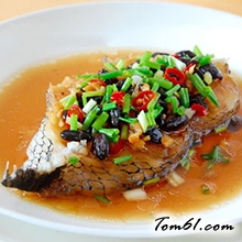 豆豉蒸鳕鱼的做法2