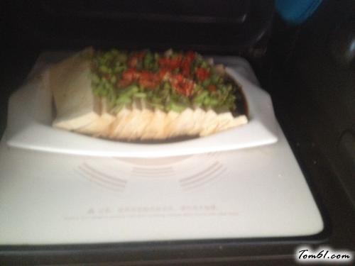 【微波炉蒸豆腐】