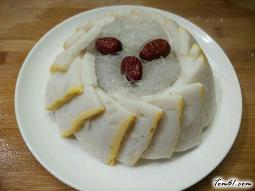 【聚宝盆（扣蒸鱼糕）】