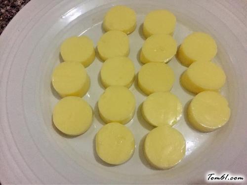 【玉子豆腐蒸肉丸】