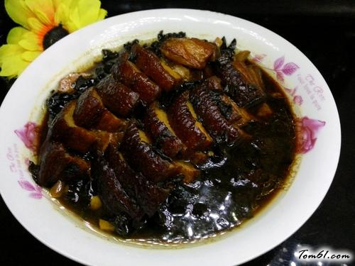 【茶香梅菜扣肉】