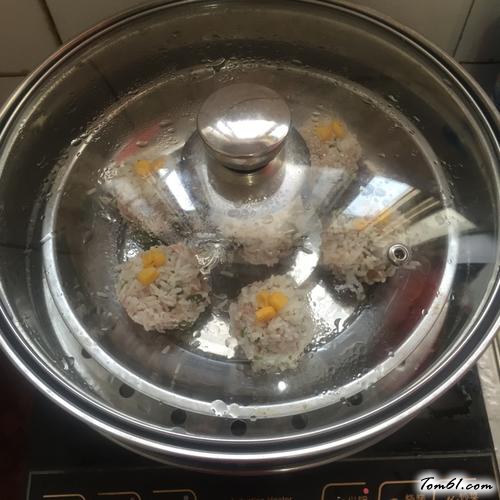 【糯米珍珠丸子】