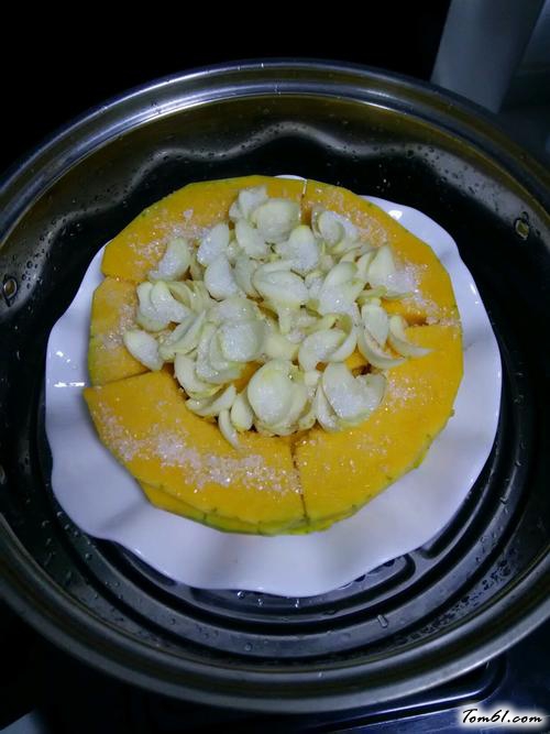 【百合蒸南瓜】