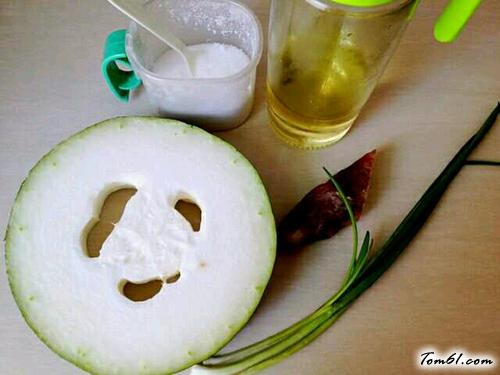 【腊肠蒸冬瓜】