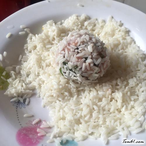 【糯米珍珠丸子】