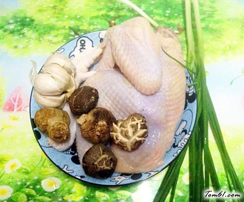 【香菇蒸滑鸡】