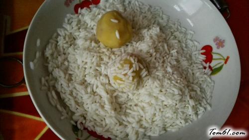 【双薯糯米丸子】