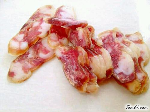 【腊肠蒸冬瓜】