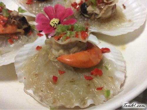 【蒜蓉粉丝蒸扇贝】
